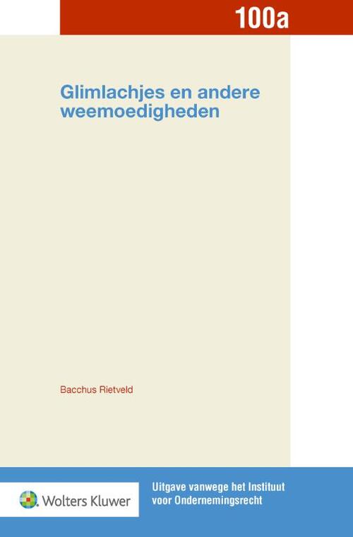 Glimlachjes en andere weemoedigheden -  Bacchus Rietveld (ISBN: 9789013155136)