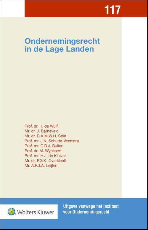 Ondernemingsrecht in de Lage Landen -  H. de Wulf (ISBN: 9789013155389)