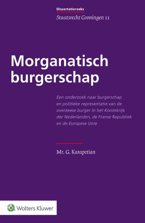 Morganatisch burgerschap -  G. Karapetian (ISBN: 9789013156621)