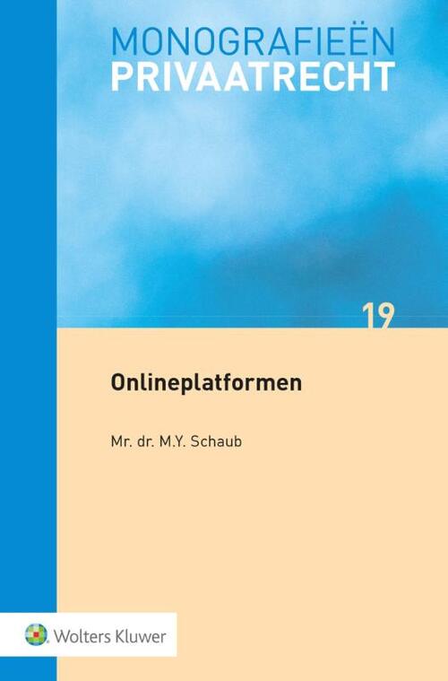 Onlineplatformen -  M.Y. Schaub (ISBN: 9789013159738)