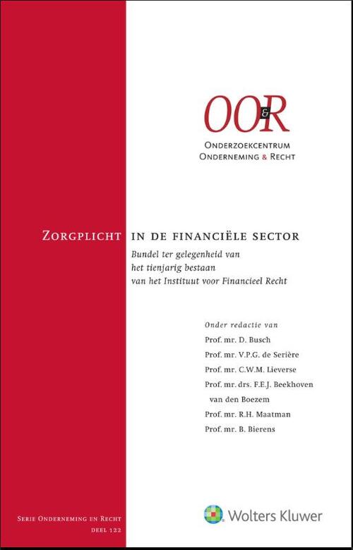 Zorgplicht in de financiële sector -  D. Busch (ISBN: 9789013160116)