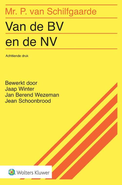 Van De BV En De NV, Wolters Kluwer Nederland B.V. | Boek ...