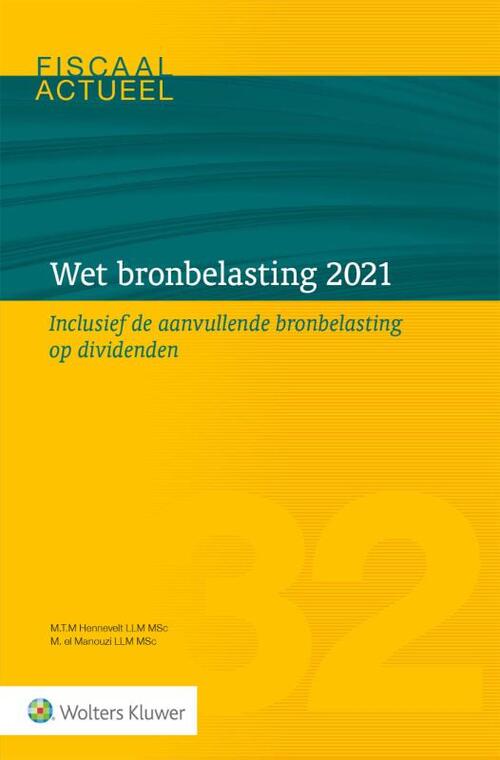 Wet bronbelasting 2021, Wolters Kluwer Nederland B.V. Boek