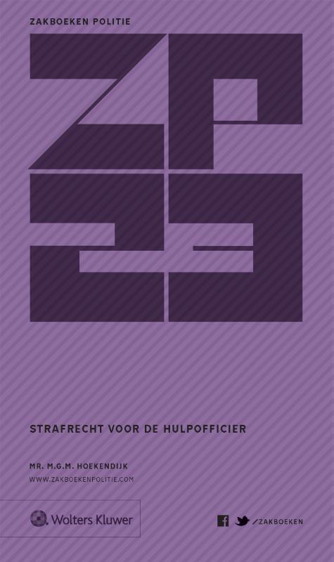 Zakboek Strafrecht Voor De Hulpofficier 2023, Wolters Kluwer Nederland ...