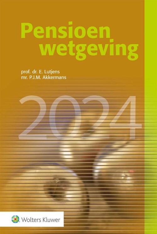 Pensioenwetgeving -  E. Lutjens, P.J.M. Akkermans (ISBN: 9789013174830)