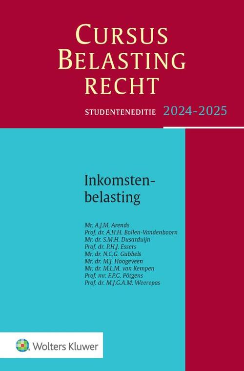 Cursus belastingrecht inkomstenbelasting -  A.J.M. Arends (ISBN: 9789013175615)