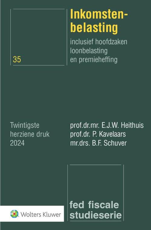 Inkomstenbelasting, Wolters Kluwer Nederland B.V. | Boek ...