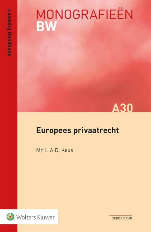 Europees Privaatrecht -  L.A.D. Keus (ISBN: 9789013177374)