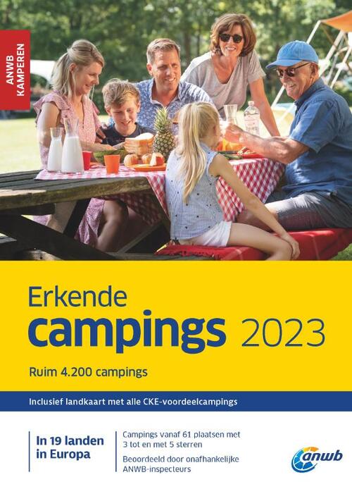 Erkende Campings 2023 Boek 9789018049188 Bruna