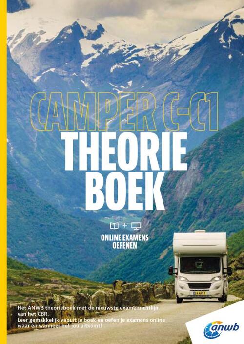 Camper Theorieboek C -C1 + online examens -  Anwb (ISBN: 9789018054342)