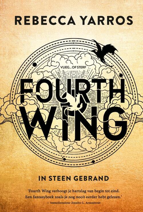 Fourth Wing 1 - In steen gebrand -  Rebecca Yarros (ISBN: 9789020554045)