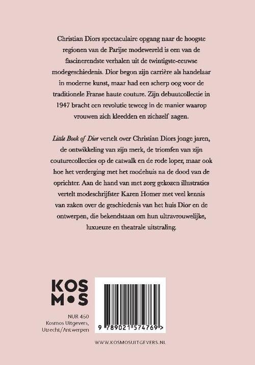 Fruitig Verslaafde Moreel Little book of Dior, Karen Homer | 9789021574769 | Boek - bruna.nl