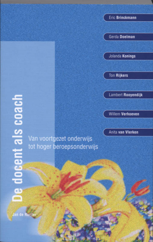 De docent als coach -  E. Brinckmann (ISBN: 9789024417810)