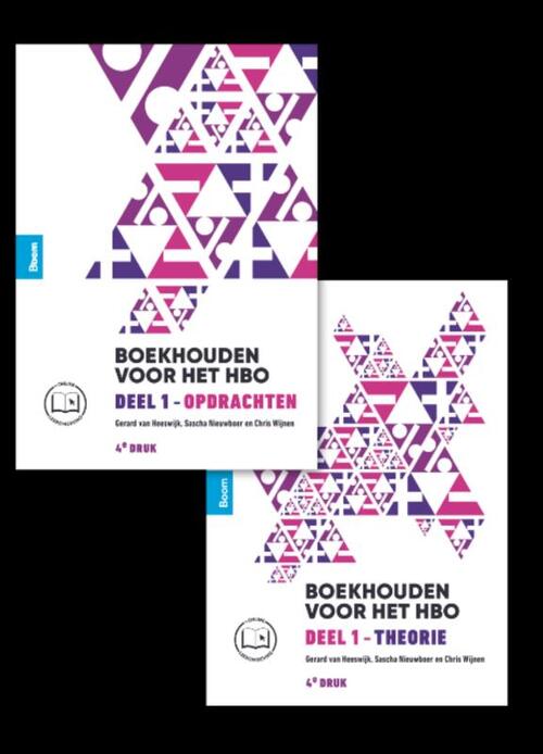 Boekhouden voor het hbo deel 1 (pakket) (4e editie) -  Chris Wijnen (ISBN: 9789024458554)