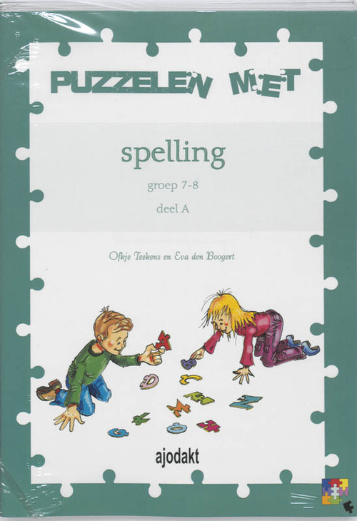 Ajodakt Puzzelen met spelling (5ex) -  E. den Boogert, O. Teefkens (ISBN: 9789026244131)