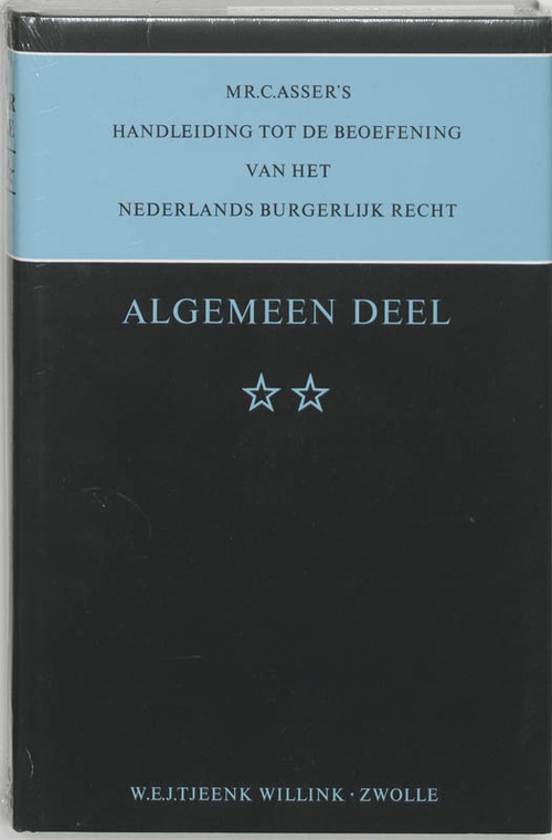 Algemeen deel -  C. Asser (ISBN: 9789027142412)