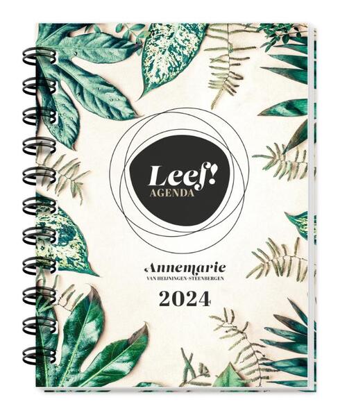 LEEF! Agenda 2024 klein Boek 9789029734332 Bruna