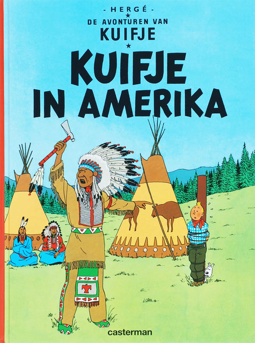 Hergé Kuifje - 2 - KUIFJE IN AMERIKA (Hardcover) -   (ISBN: 9789030326427)