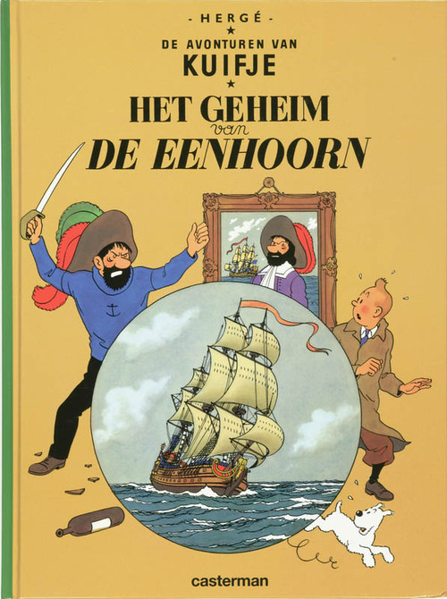 Hergé Kuifje - 10 - HET GEHEIM VAN DE EENHOORN (Hardcover) -   (ISBN: 9789030326502)