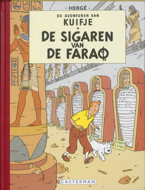 Hergé Kuifje - 3 - DE SIGAREN VAN DE FARAO -   (ISBN: 9789030329183)