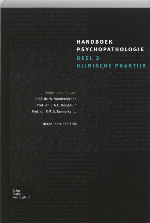 Handboek psychopathologie -   (ISBN: 9789031344796)