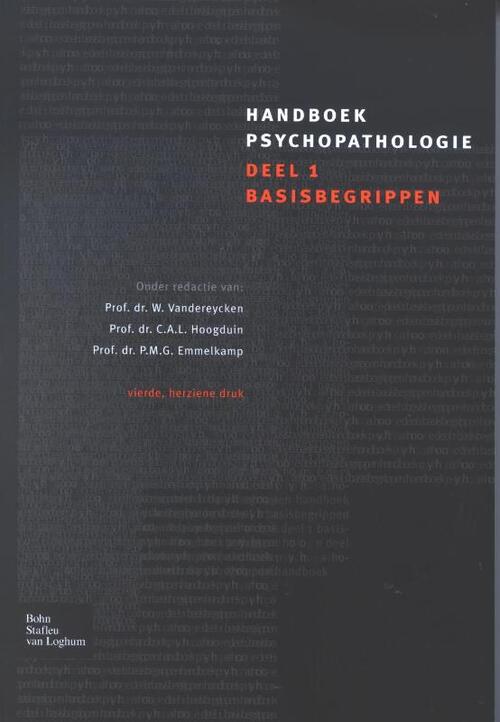 Handboek Psychopathologie -  C.A.L. Hoogduin (ISBN: 9789031353095)