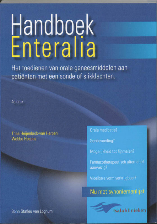 Handboek enteralia -  T. Heijenbrok-van Herpen, W. Hospes (ISBN: 9789031361069)