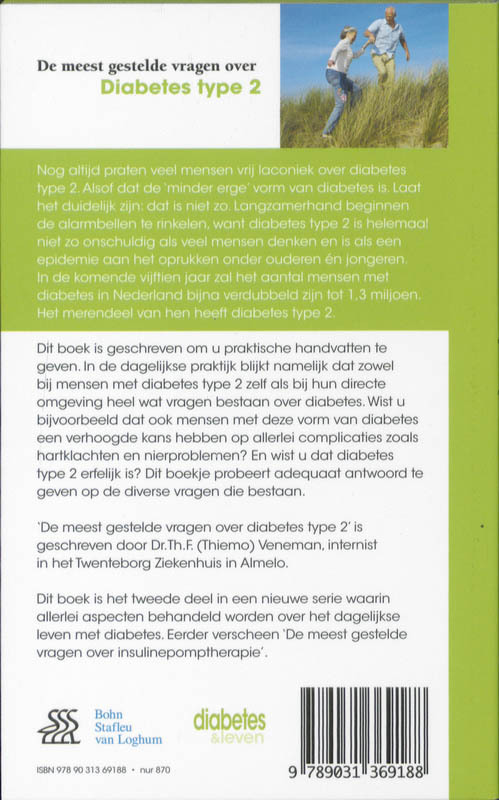 De Meest Gestelde Vragen Over Diabetes Type A Veneman Boek