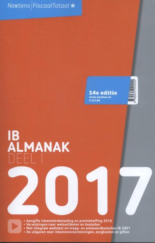 Nextens IB Almanak -  P.M.F. van Loon, S. Stoffer, W. Buis (ISBN: 9789035249202)