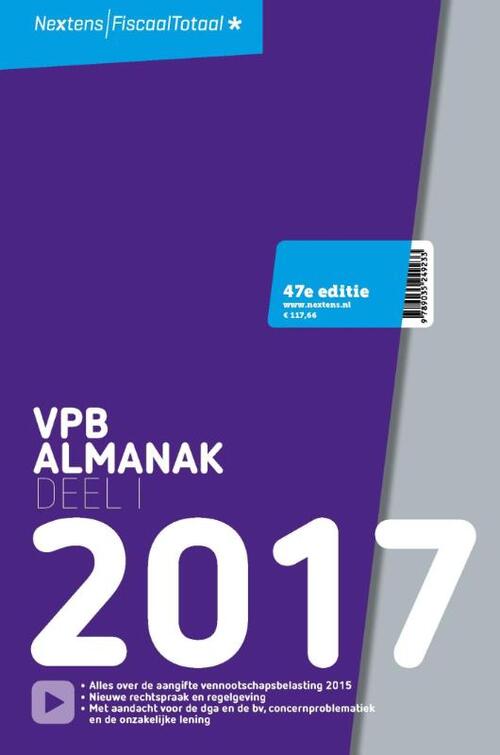 Nextens VPB Almanak -   (ISBN: 9789035249233)