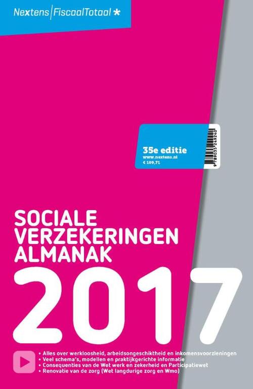 Nextens Sociale Verzekeringen Almanak -  J.B. Tappèl (ISBN: 9789035249240)