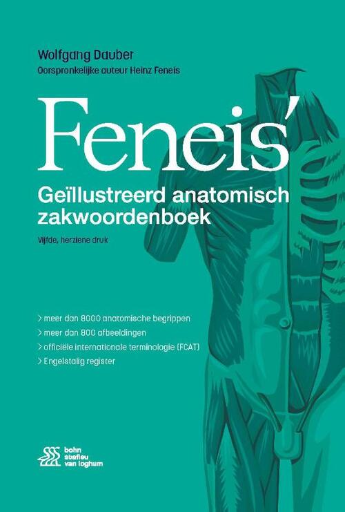 Feneis’ Geïllustreerd anatomisch zakwoordenboek -  Wolfgang Dauber (ISBN: 9789036826846)