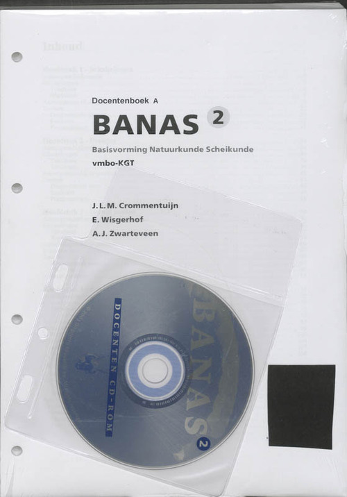 Banas -  A.J. Zwarteveen, E. Wisgerhof, J.L.M. Crommentuijn (ISBN: 9789041503435)