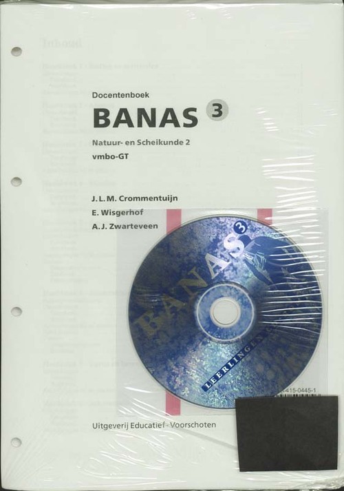 Banas -  A.J. Zwarteveen, E. Wisgerhof, J.L.M. Crommentuijn (ISBN: 9789041504456)