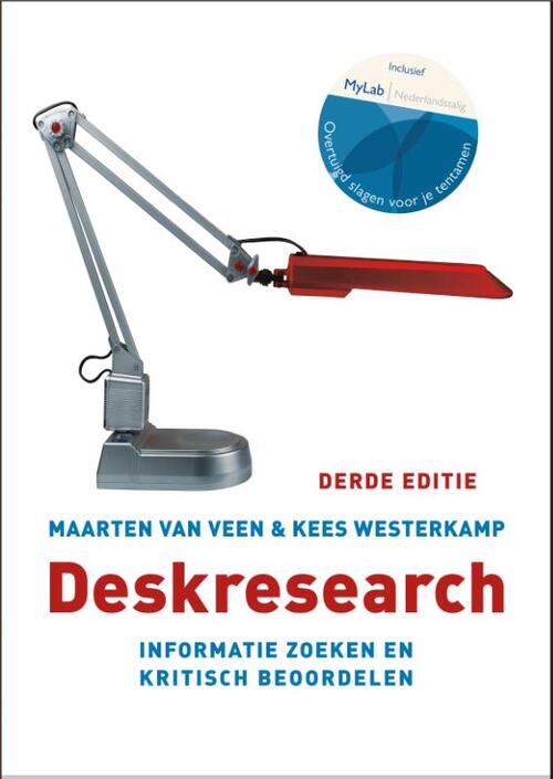 Deskresearch, 3e editie met MyLab NL toegangscode -  Kees Westerkamp, Maarten van Ven (ISBN: 9789043026789)