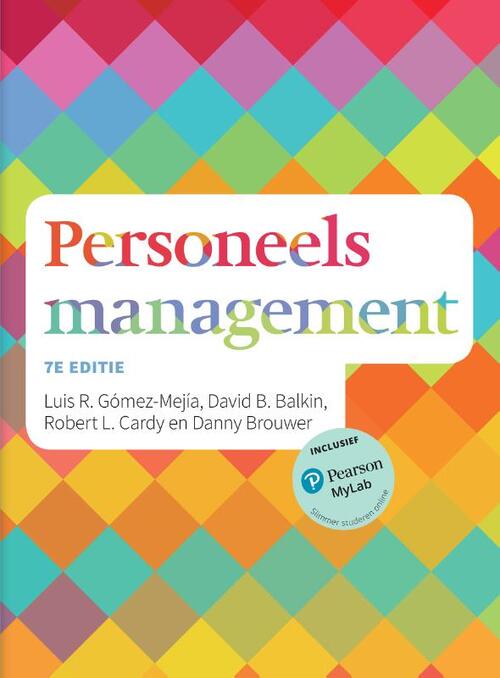 Personeelsmanagement -  David Balkin, Luis R. Gomez-Mejia, Robert L. Cardy (ISBN: 9789043032544)