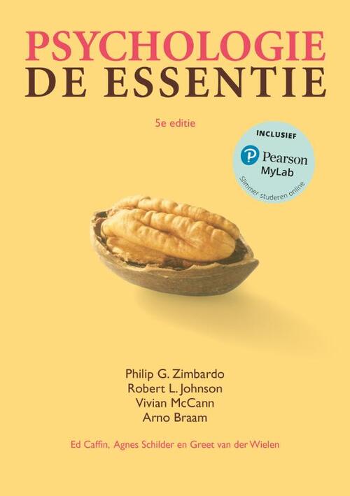 Psychologie, de essentie, 5e editie met MyLab NL -  Arno Braam (ISBN: 9789043040518)