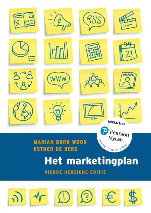 Het marketingplan, 4e herziene editie met MyLab NL -  Marian Burk Wood (ISBN: 9789043041669)