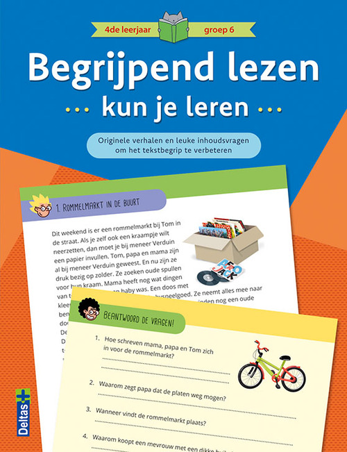 Begrijpend Lezen Kun Je Leren 4de Leerjaar Groep 6 (blauw) | Boek ...