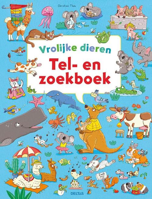 Tel- En Zoekboek - Vrolijke Dieren, Centrale Uitgeverij Deltas ...