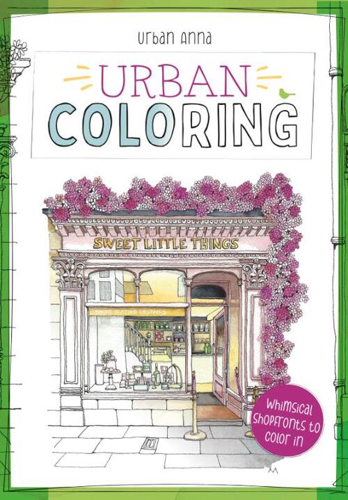 Urban coloring, Urban Anna Boek 9789045328126 Bruna