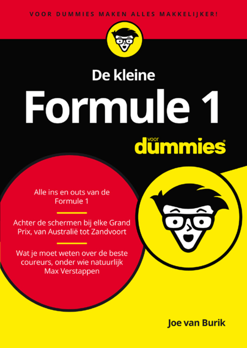 De kleine Formule 1 voor Dummies -  Joe van Burik (ISBN: 9789045357096)