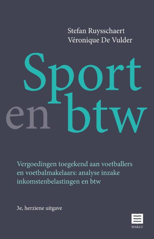 Sport en btw -  Stefan Ruysschaert, Véronique de Vulder (ISBN: 9789046611821)