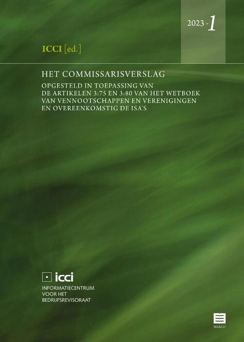 Het commissarisverslag. -  D. Schockaert (ISBN: 9789046612200)