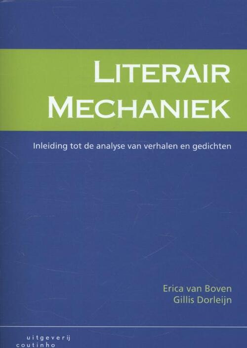 Literair mechaniek -  Erica van Boven, Gilles Dorleijn (ISBN: 9789046903513)