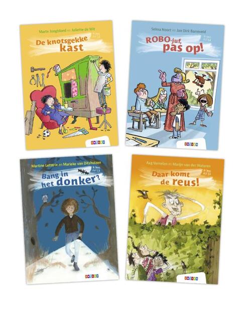 Pakket Ik lees AVI E4 (4 titels) -   (ISBN: 9789048745272)