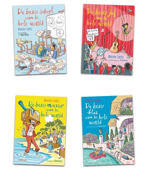 Pakket Beste school (4 titels) -  Manon Sikkel (ISBN: 9789048749355)