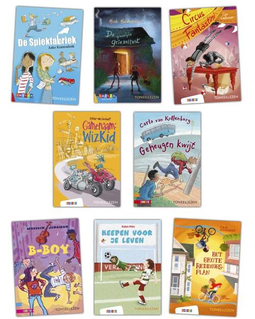 Pakket Toneellezen groep 7 (8 titels) -   (ISBN: 9789048750214)