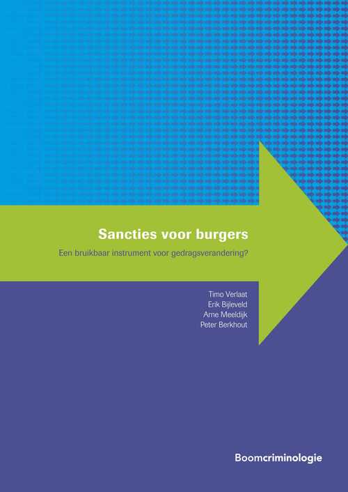 Sancties voor burgers -  Arne Meeldijk (ISBN: 9789051891775)