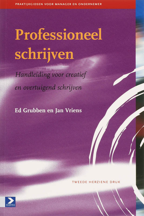 Professioneel schrijven -  E. Grubben, Jacques Vriens (ISBN: 9789052615899)